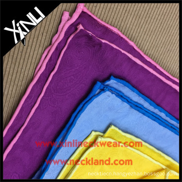 Handmade Mens Fashion Printed Silk Pocket Squares for Men